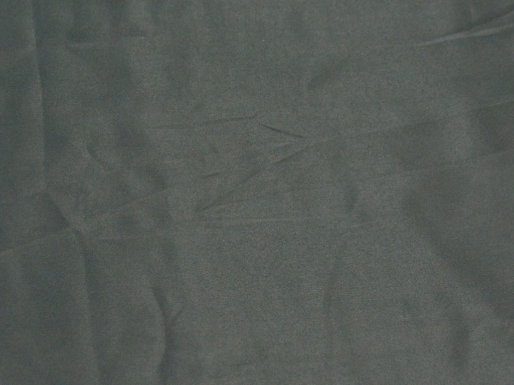Charcoal Gray Plain Malai Satin Fabric  (Wholesale)