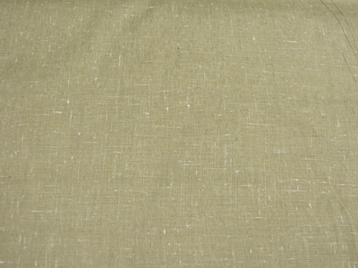 हल्का जैतून हरा सूती लिनन कपड़ा