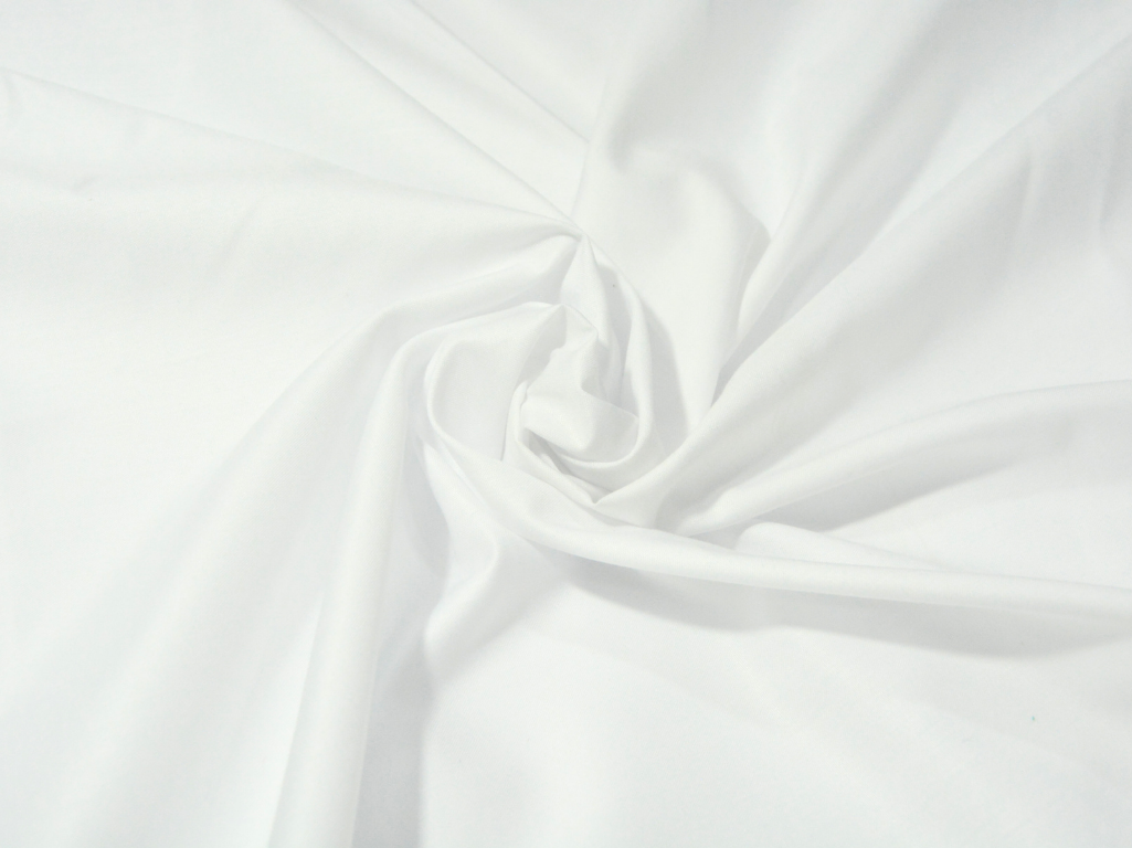 Pure White 100% Turkey Giza Cotton Fabric