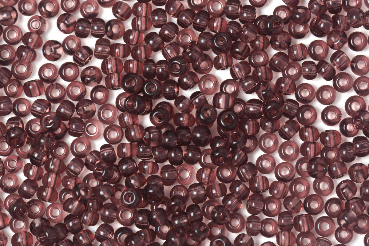 Brown Transparent Preciosa Seeds Beads