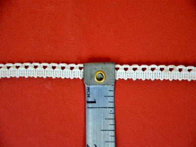 Off White Pattern 15 Cotton Crochet Lace