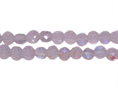 White Transparent Rainbow Spherical Crystal Beads (Wholesale)