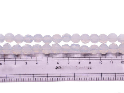White Transparent Spherical Crystal Beads  (Wholesale)