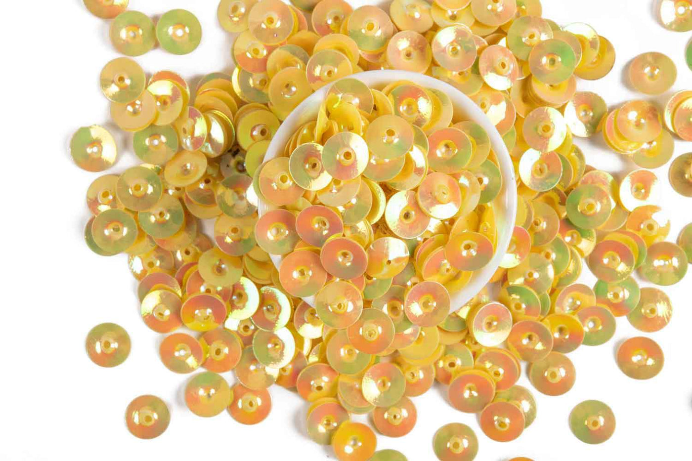 yellow-color-round-shape-plastic-sequins