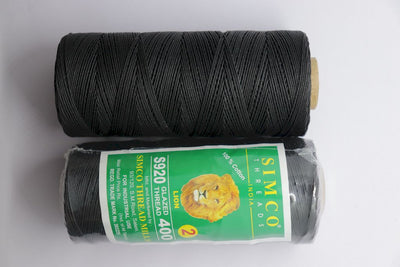 Black Simco Cotton Thread
