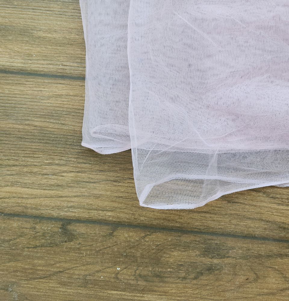 Mauve Plain Mono Net Fabric (Wholesale)