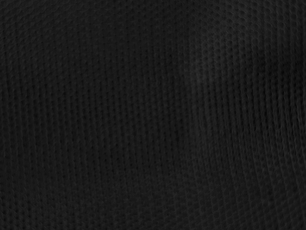 Jet Black Plain Net Fabric