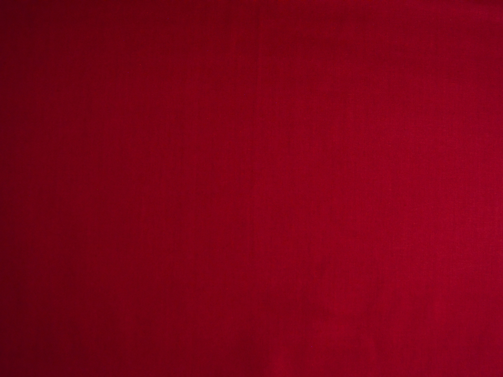 Blood Red Plain 100% Pure Mul Mul Cotton