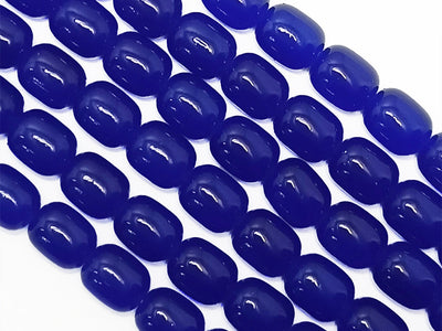 Blue Faceted Flat Crystal Beads (Wholesale)