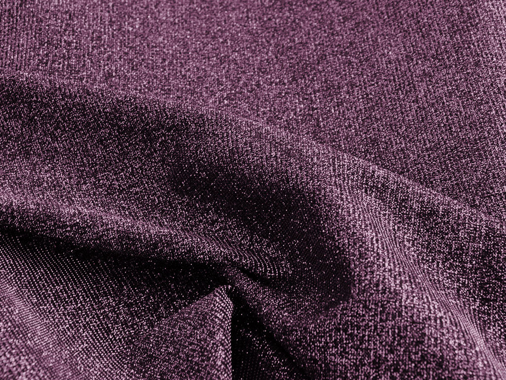 Royal Violet Plain Shimmer Bonding Fabric