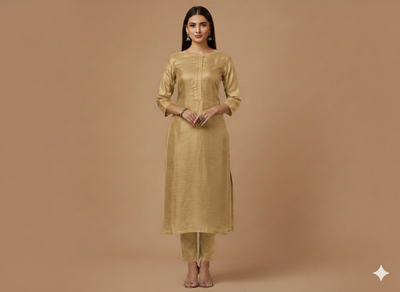 Off White Plain Bangalore Raw Silk Fabric  (Wholesale)