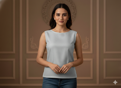 पिस्ता ग्रीन सादा ग्लेज्ड कॉटन फ़ैब्रिक