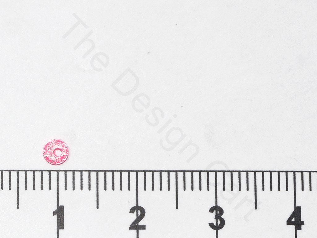 Pink 1 Hole Plastic Sequins | The Design Cart (1827261972514)