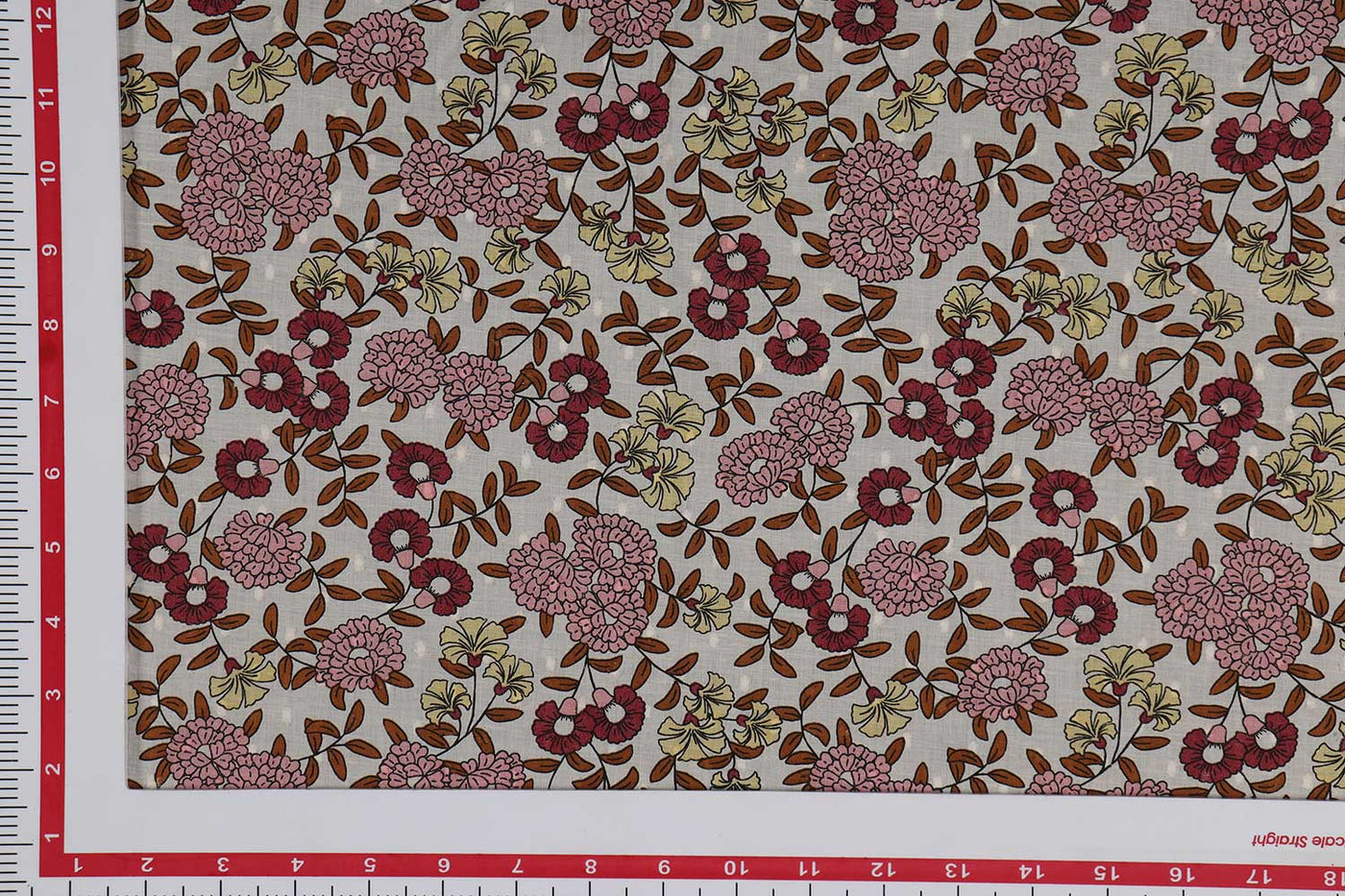 Multicolor Traditional Cotton Dobby Fabric