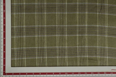 Multicolor Check Yarn Dyed Linen Fabric