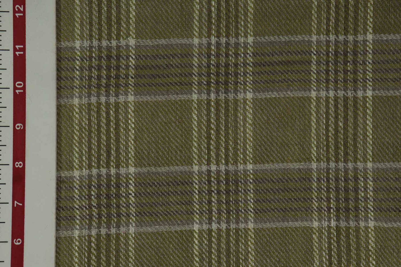 Multicolor Check Yarn Dyed Linen Fabric