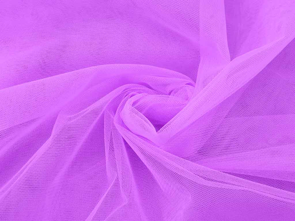 Light Purple Plain Net Fabric (Wholesale)