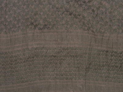 Precut of 2 Meters of Brown & Black Self Cotton Jacquard Fabric