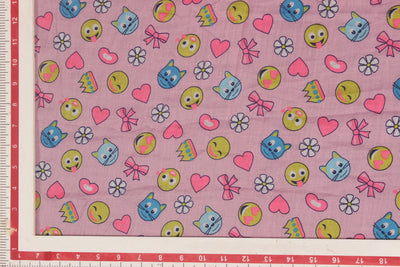 precut-1-metre-light-pink-quirky-print-voile-fabric