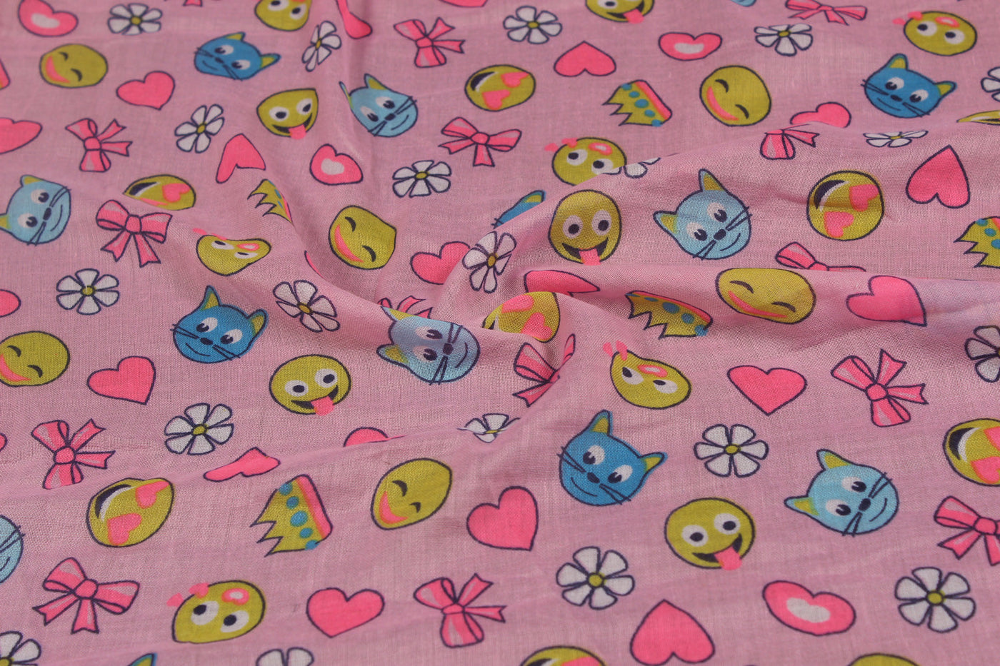 precut-1-metre-light-pink-quirky-print-voile-fabric