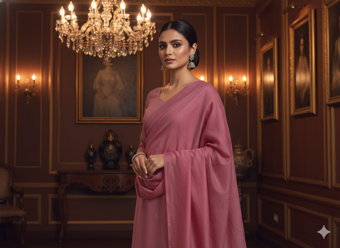 Onion Pink Plain 100% Pure Mul Mul Cotton