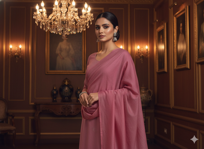 Onion Pink Plain 100% Pure Mul Mul Cotton