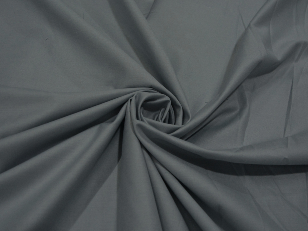 Grey 100% Turkey Giza Cotton Fabric