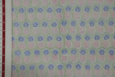 Multicolor Quirky Cotton Cambric Fabric