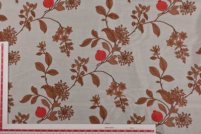 Multicolor Traditional Printed Chanderi Cotton Silk Fabric