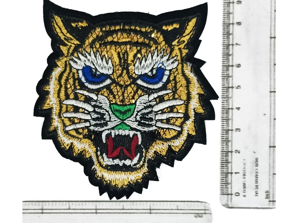 Yellow Tiger Threaded Designer Motifs