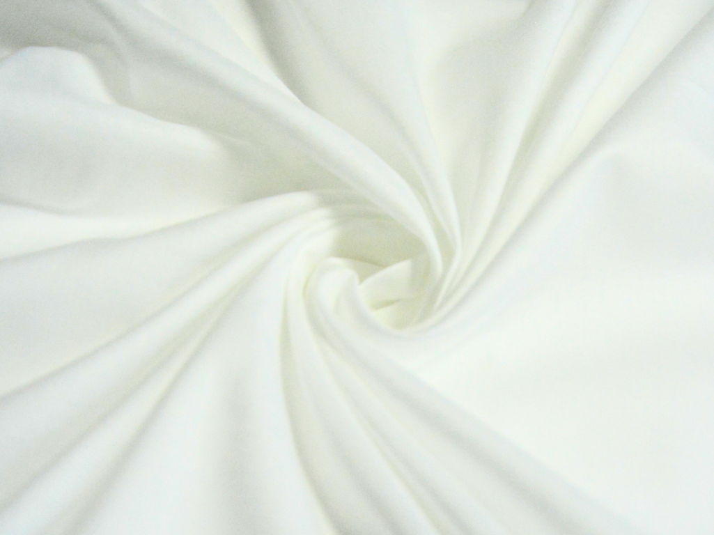 White Plain 100% Pure Mul Mul Cotton