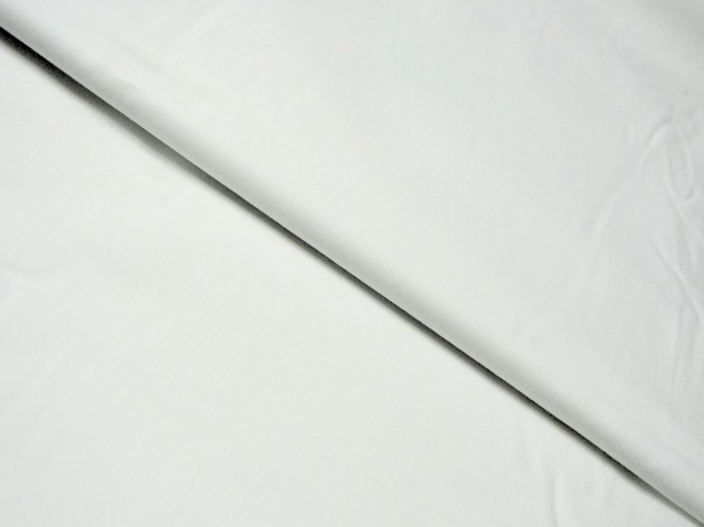 White Plain 100% Pure Mul Mul Cotton