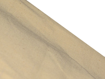 Cream Plain Cotton Canvas Fabric