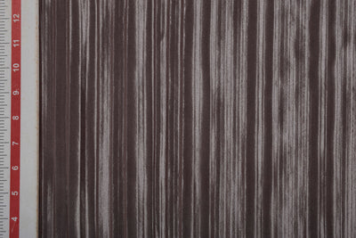 Light Brown Plain Pleated Knit Fabric