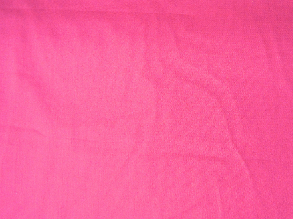 Bright Pink Plain 100% Pure Mul Mul Cotton