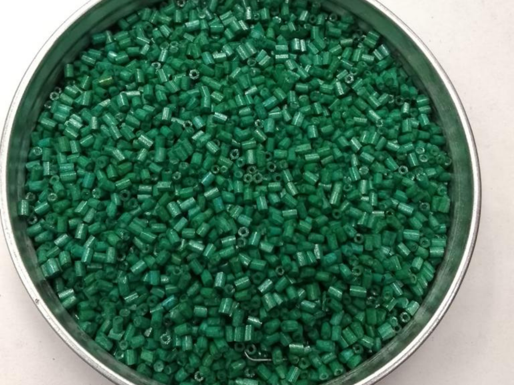 Green Opaque 2 Cut Glass Seed Beads- 2 mm (Wholesale)