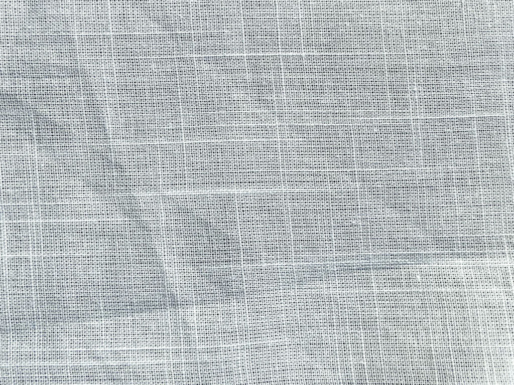 White Plain Dyeable Cambric Cotton Slub Fabric