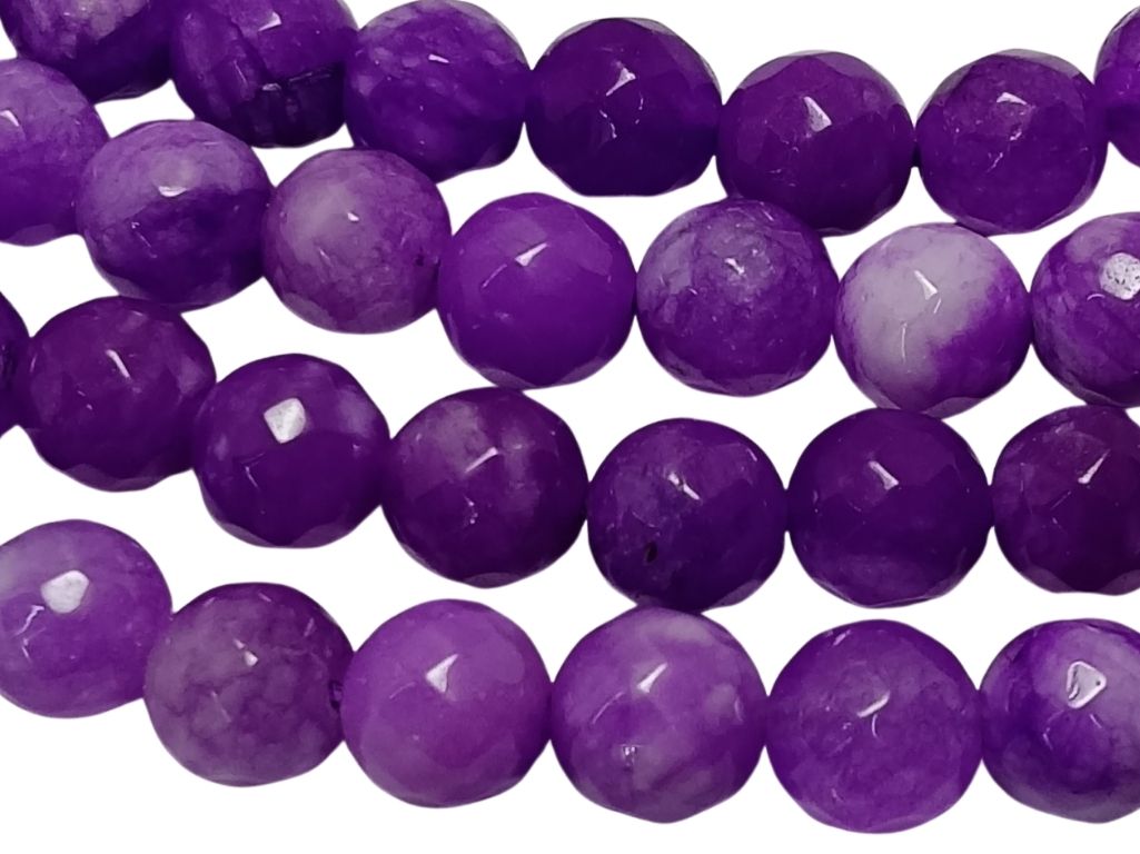 Burgendy 8 mm Rondelle Jade Quartz Stones