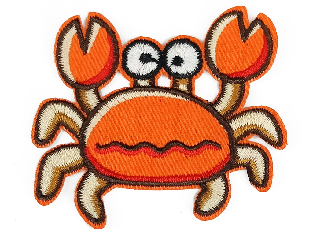 Orange Cream Crab Threaded Designer Motifs