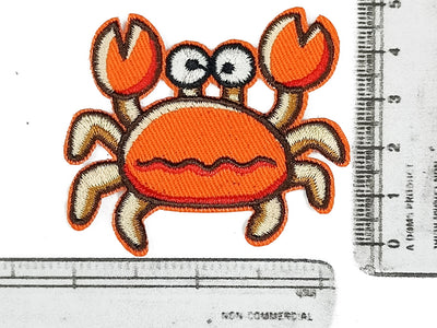 Orange Cream Crab Threaded Designer Motifs