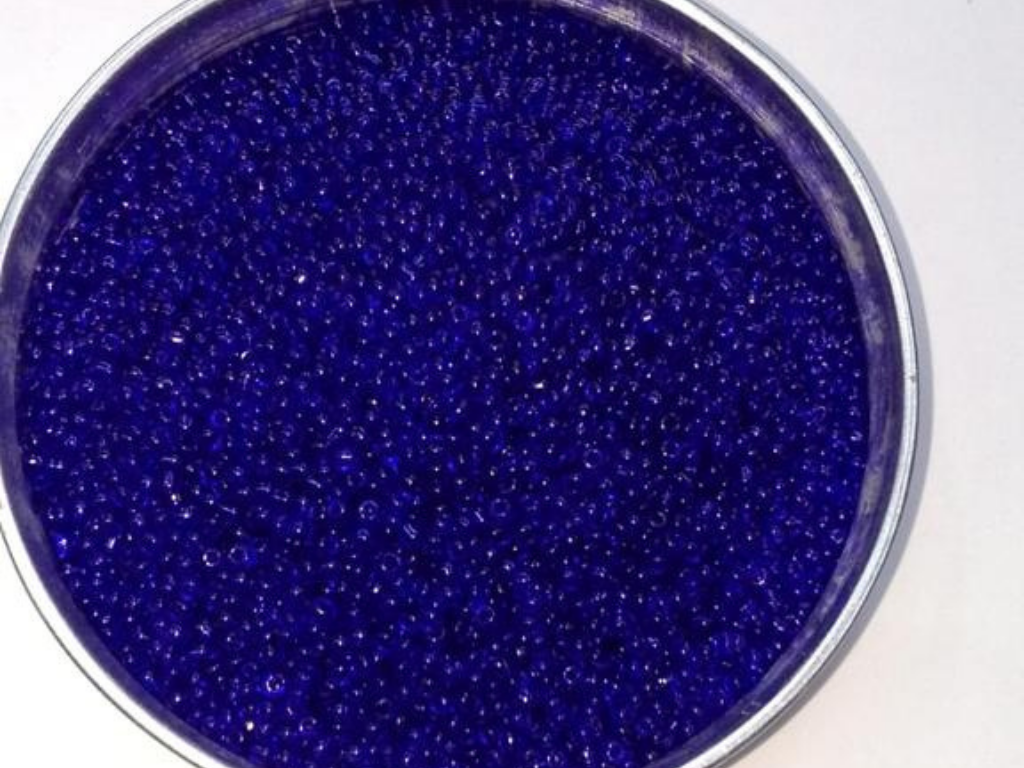 Dark Blue Round Rocaille Glass Seed Beads- 2 mm