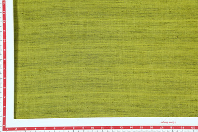 Precut Of 1 Meter Of Citrus Green Plain Cotton Polyester Blend Fabric