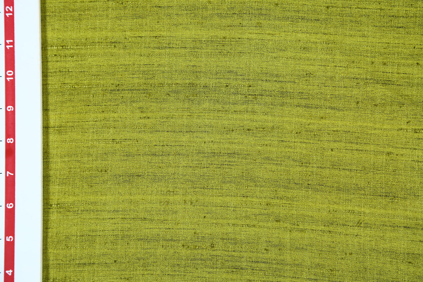 Precut Of 1 Meter Of Citrus Green Plain Cotton Polyester Blend Fabric