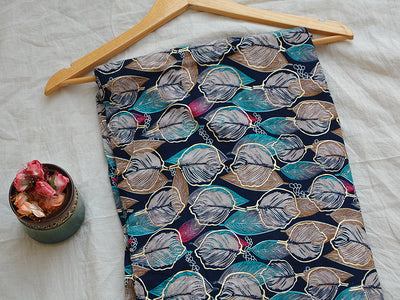 Multicolor Floral Digital Print Cotton Rayon Fabric