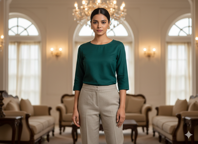 प्राकृतिक ग्रे रंग शुद्ध लिनन कपड़ा - 60 ली