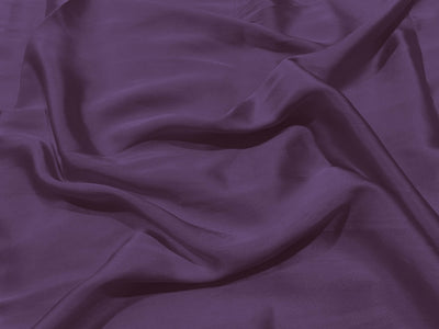 Wine Plain Japan Satin Fabric