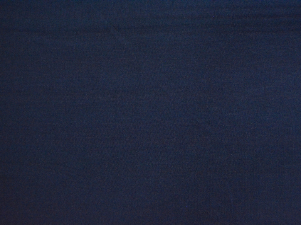Navy Blue Plain 100% Pure Mul Mul Cotton