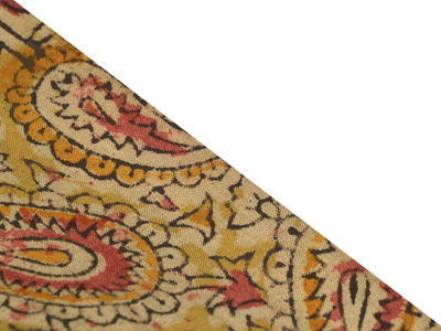 yellow-red-paisley-dye-handblock-pure-cotton-kalamkari-fabric