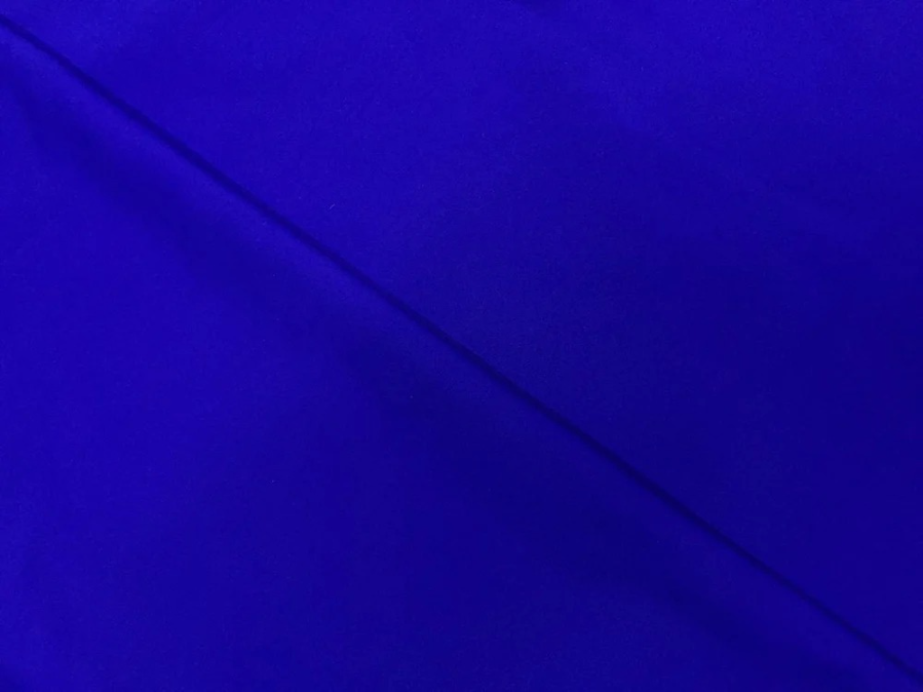 Tokiyo Cobalt Blue Plain Crepe Fabric