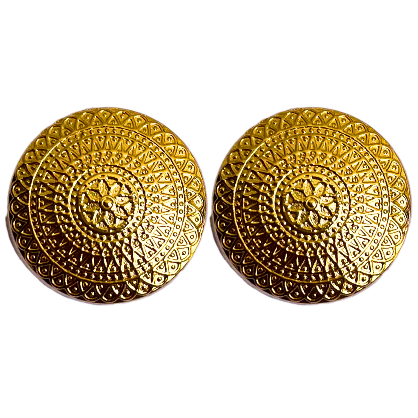 Golden Designer Metal Buttons